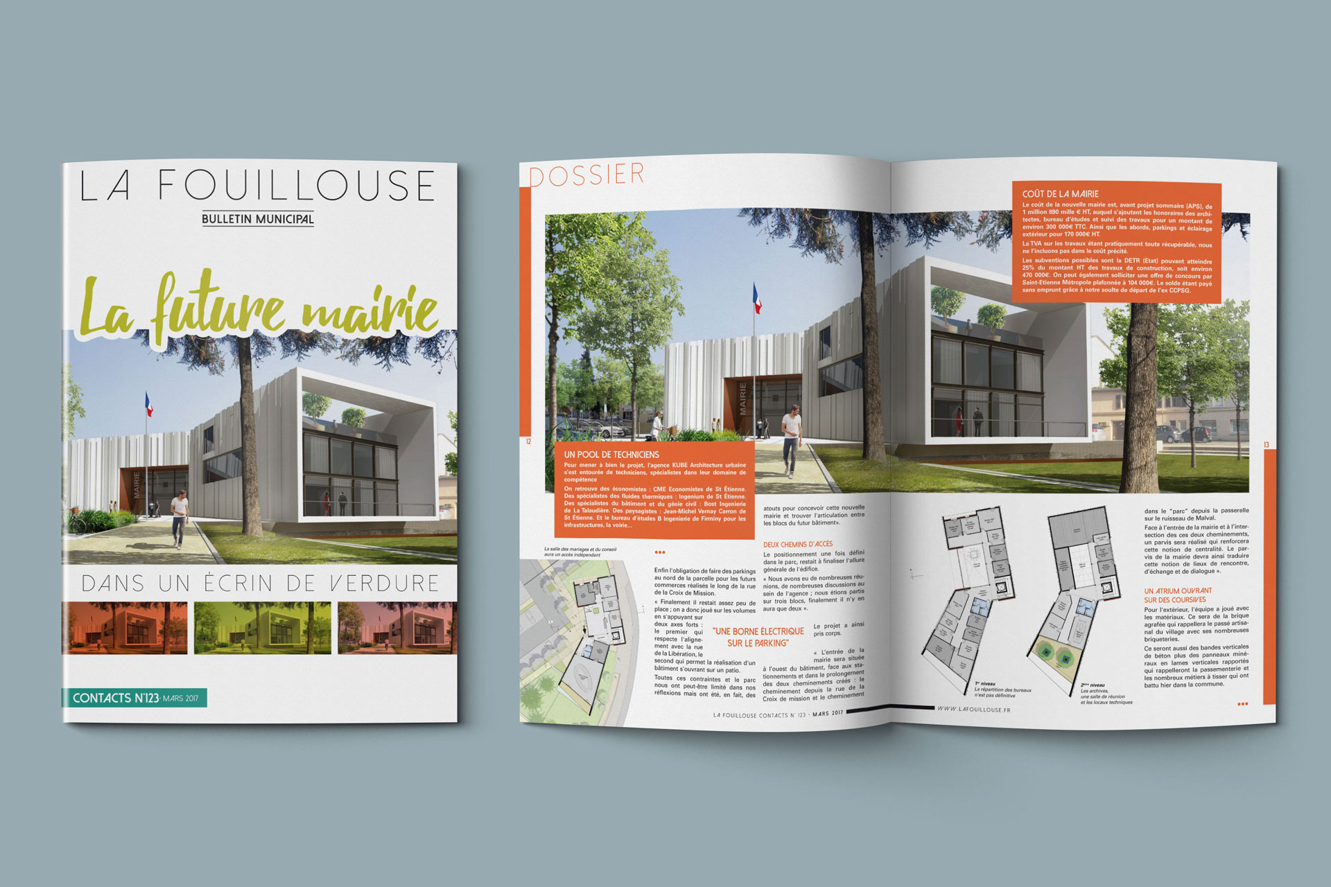 La fouillouse bulletin municipal CONTACT mars 2017