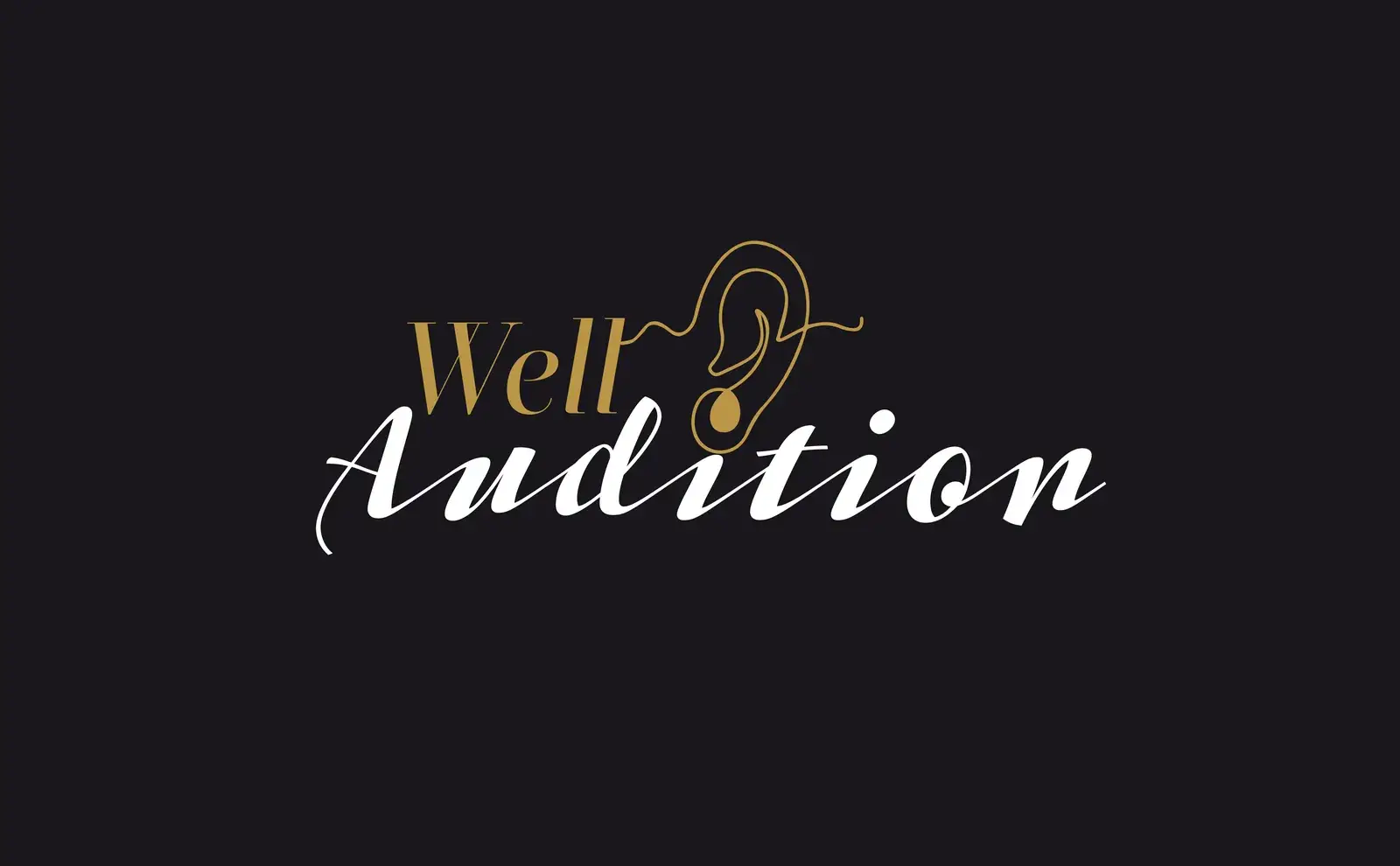 Logo Well Audition créé par JLS Studio