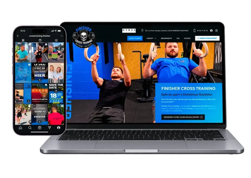 Agence web à Feurs : sites internet réalisés par JLS Studio