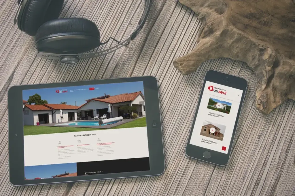 Site internet Batiseul, réalisé par notre agence web à Roanne