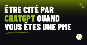 Être cité par ChatGPT quand on est une PME