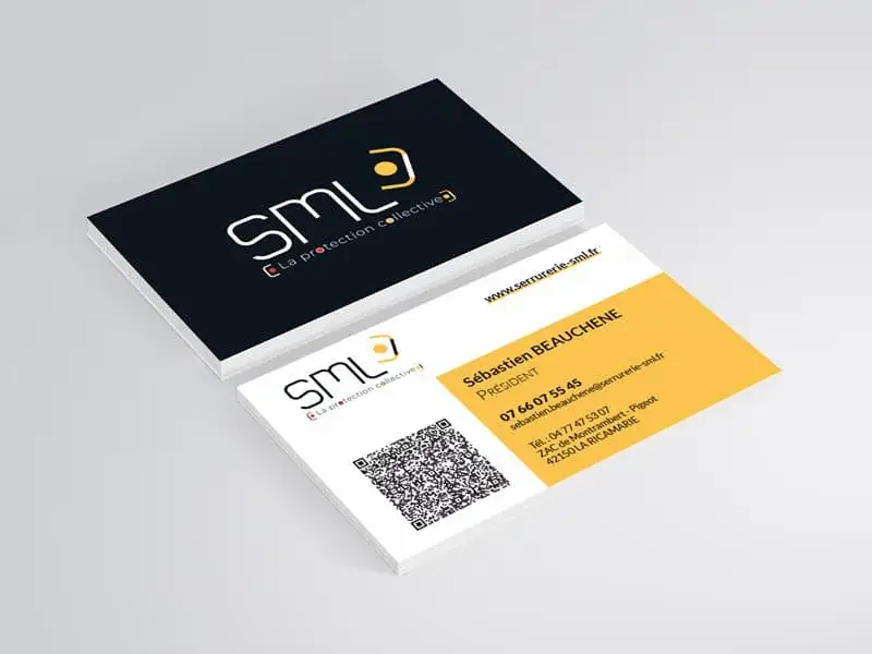 Cartes de visite Proflexchoc réalisées par JLS Studio